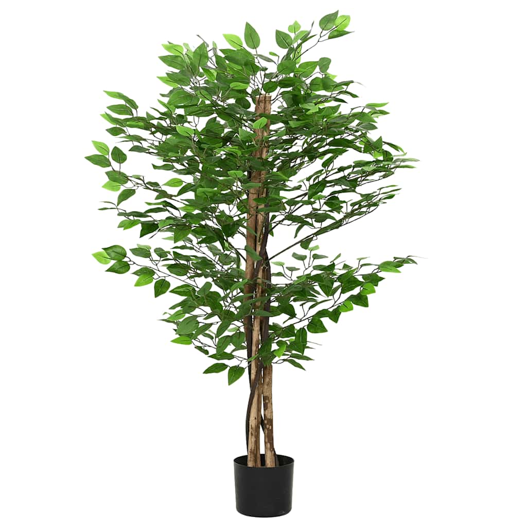 Kunst Ficus plant 788 bladeren 120 cm groen is nu te koop bij PeponiXL, paradijselijk wonen!
