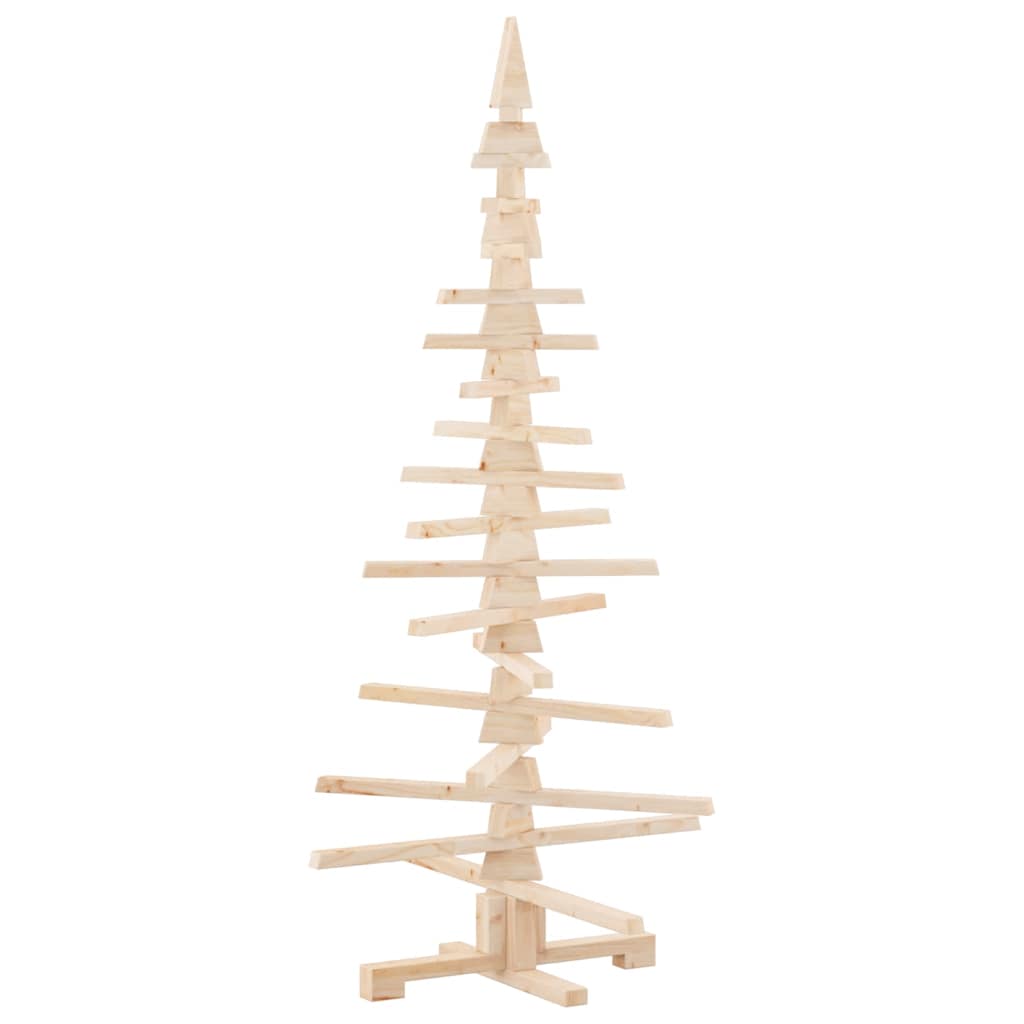 Houten Kerstboom ter Decoratie 150 cm Massief Grenenhout is nu te koop bij PeponiXL, paradijselijk wonen!