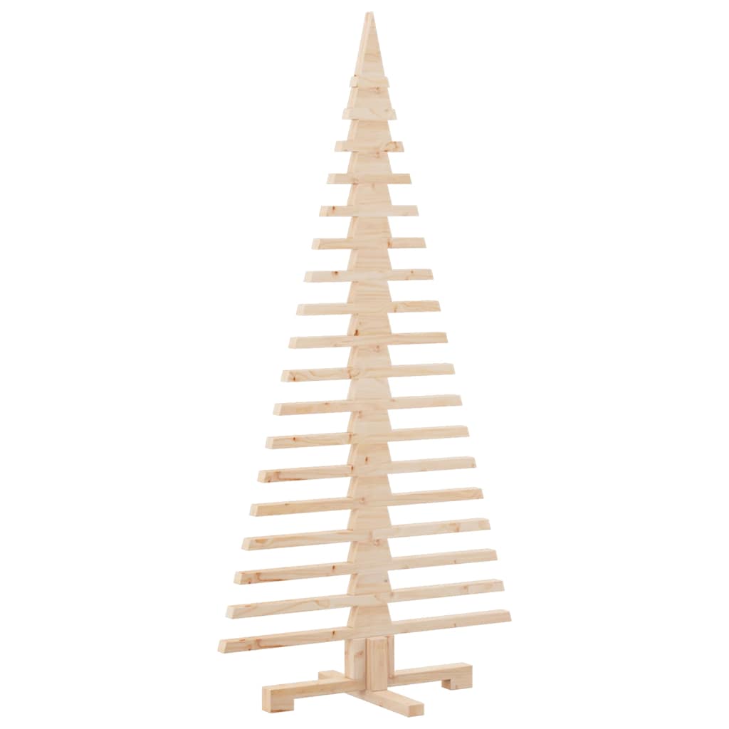 Houten Kerstboom ter Decoratie 150 cm Massief Grenenhout is nu te koop bij PeponiXL, paradijselijk wonen!