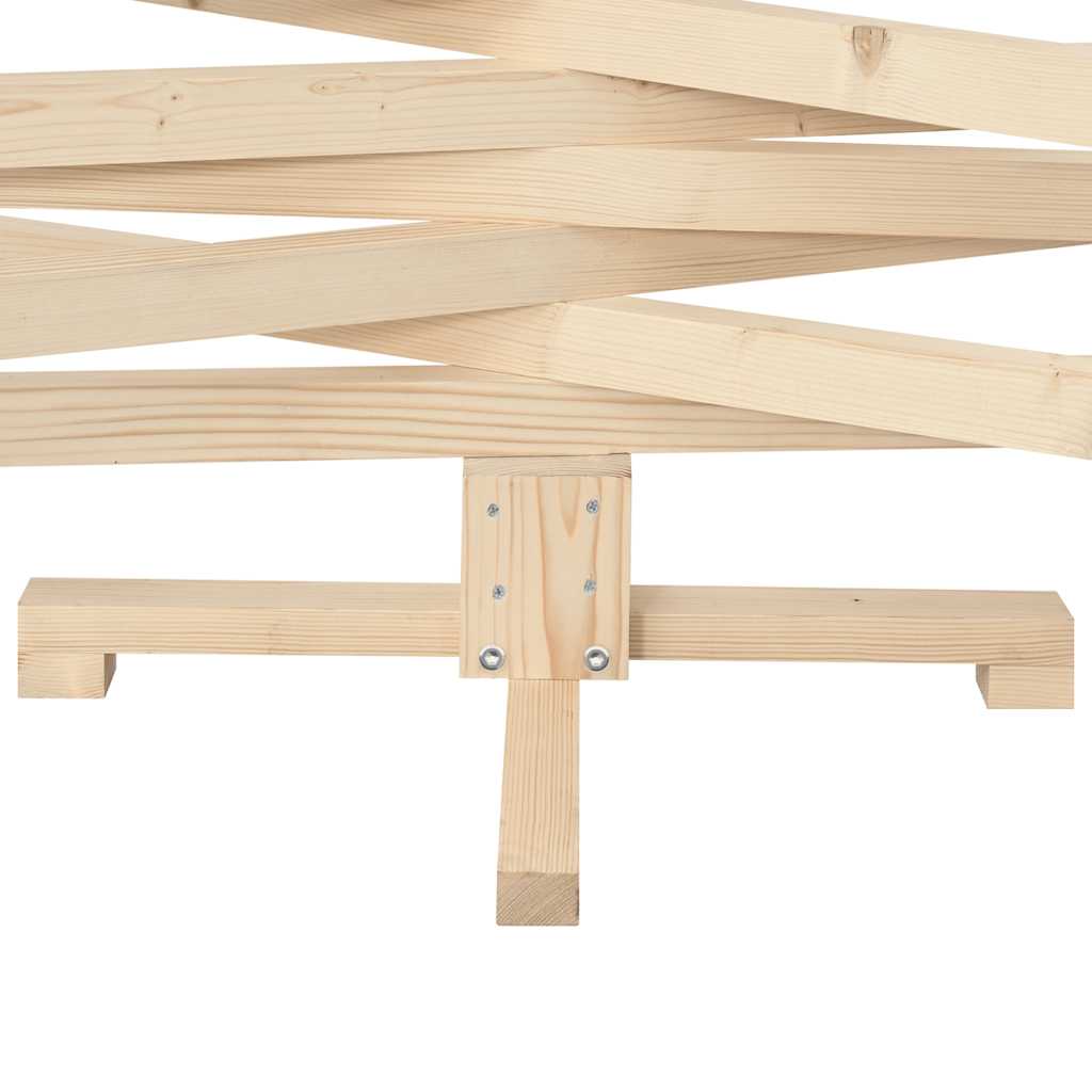 Houten Kerstboom ter Decoratie 150 cm Massief Grenenhout is nu te koop bij PeponiXL, paradijselijk wonen!