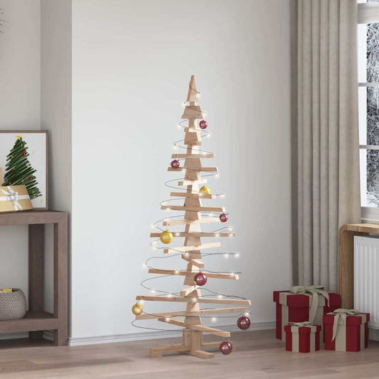 Houten Kerstboom ter Decoratie 150 cm Massief Grenenhout is nu te koop bij PeponiXL, paradijselijk wonen!