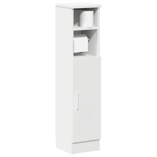 Badkamerkast met rolhouder 20,5x22x90 cm wit is nu te koop bij PeponiXL, paradijselijk wonen!