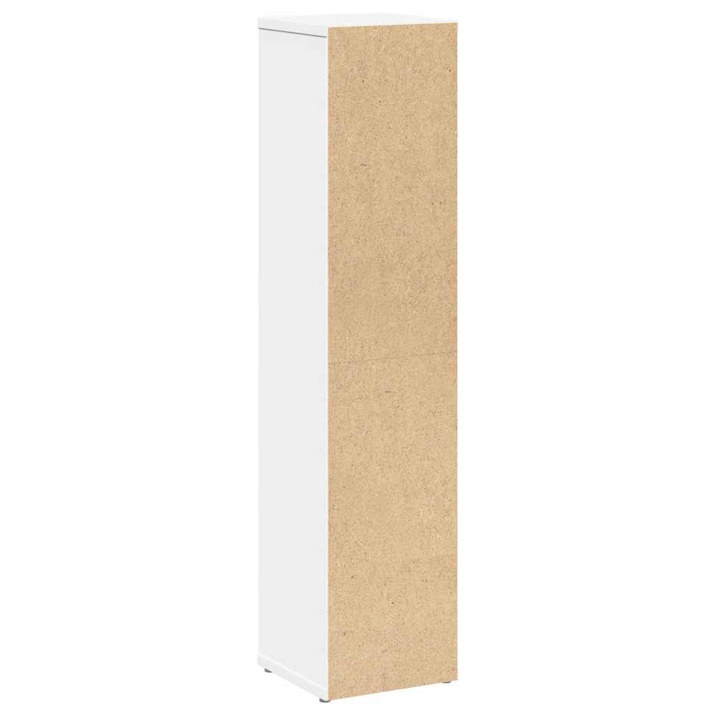Badkamerkast met rolhouder 20,5x20x90 cm wit is nu te koop bij PeponiXL, paradijselijk wonen!