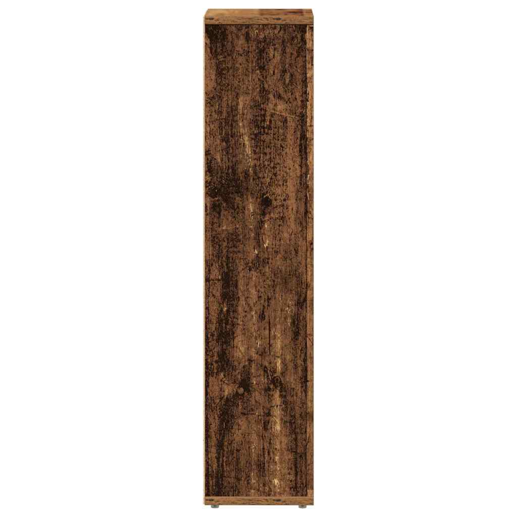 Badkamerkast met rolhouder oud hout 20,5x20x90 cm is nu te koop bij PeponiXL, paradijselijk wonen!
