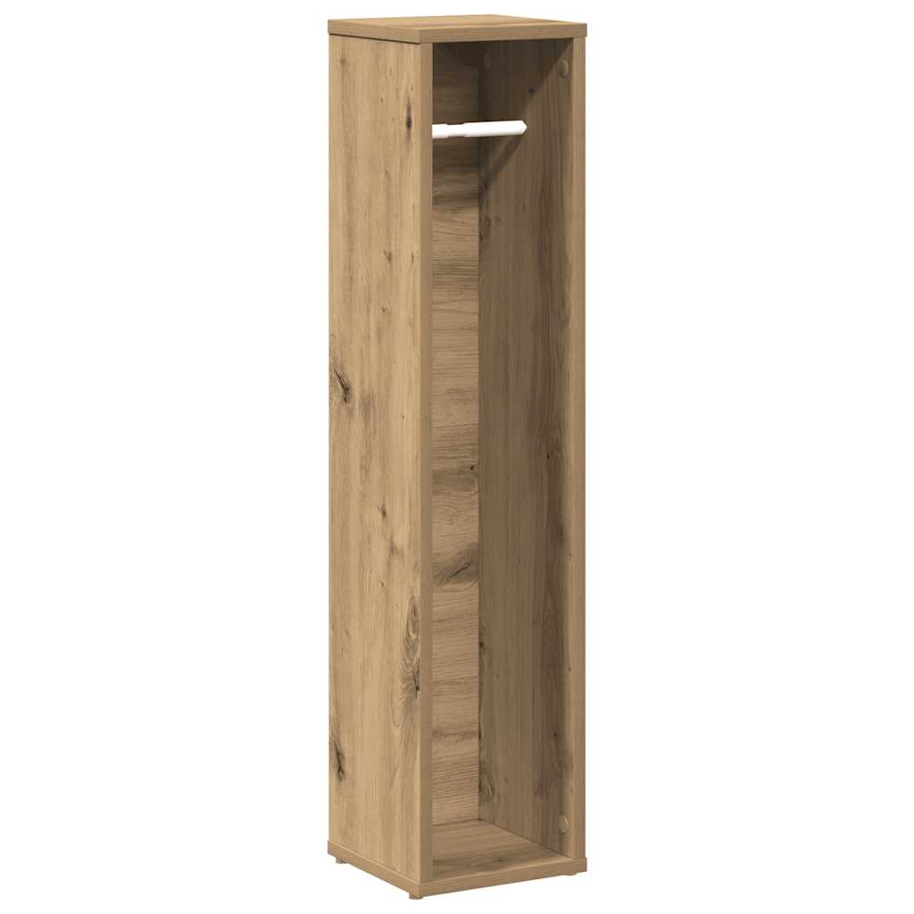 Badkamerkast met rolhouder Artisan Oak 20,5x20x90 cm is nu te koop bij PeponiXL, paradijselijk wonen!