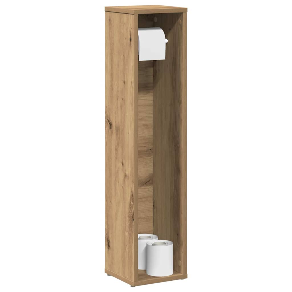 Badkamerkast met rolhouder Artisan Oak 20,5x20x90 cm is nu te koop bij PeponiXL, paradijselijk wonen!