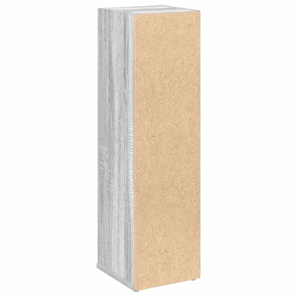 Badkamerkast met rolhouder 20,5x22x72 cm grijs sonoma eiken is nu te koop bij PeponiXL, paradijselijk wonen!