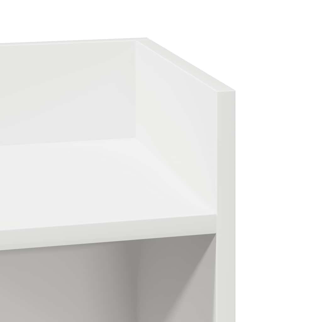 Bijzettafeltje met plank 25,5x27x60 cm zwart is nu te koop bij PeponiXL, paradijselijk wonen!