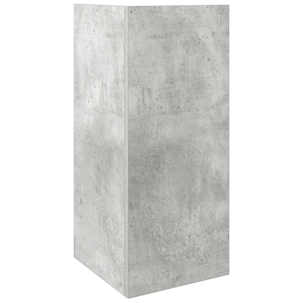 Bijzettafels 2 st met plank 25,5x27x60 cm betongrijs is nu te koop bij PeponiXL, paradijselijk wonen!