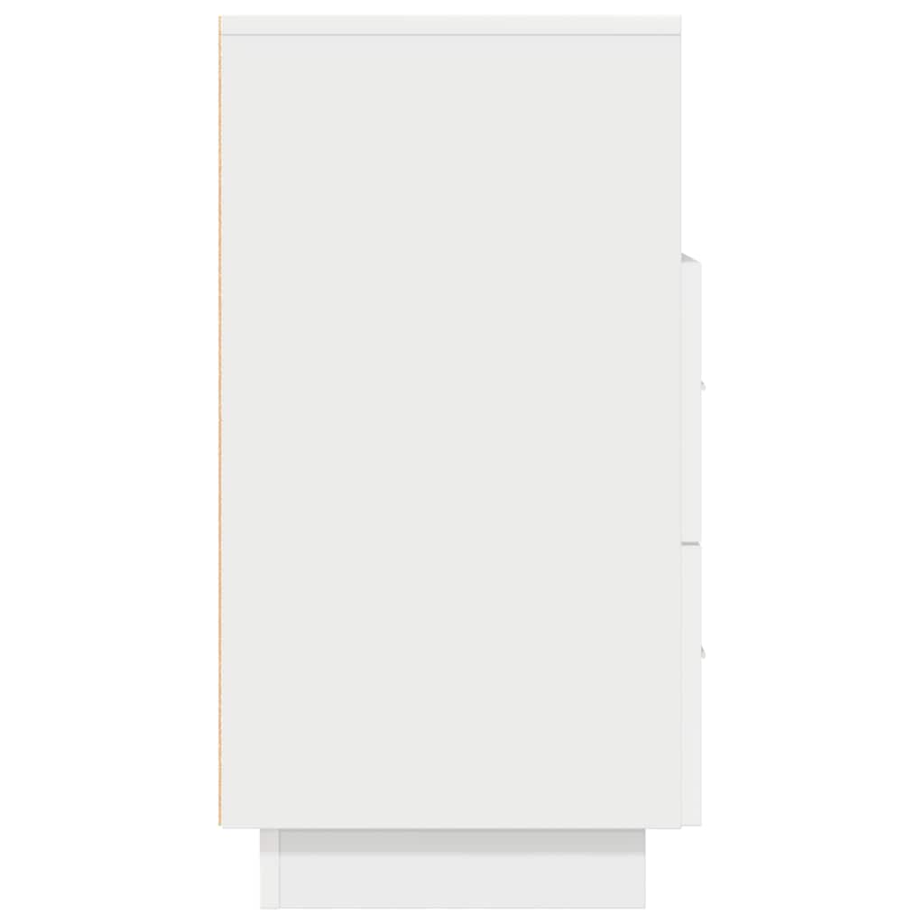 Nachtkastjes 2 st met 2 lades 36x36x68 cm wit is nu te koop bij PeponiXL, paradijselijk wonen!