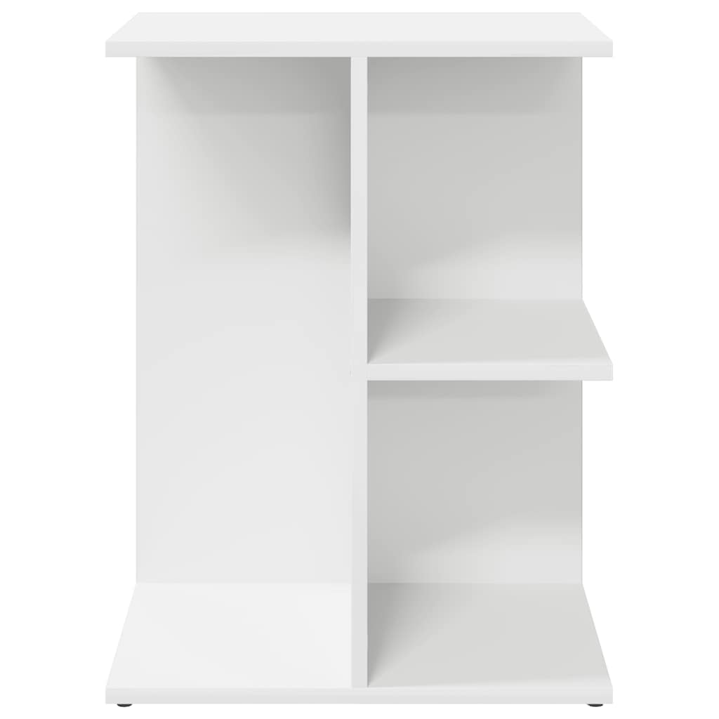 Nachtkastjes 2 st 46,5x29x61 cm bewerkt hout wit is nu te koop bij PeponiXL, paradijselijk wonen!