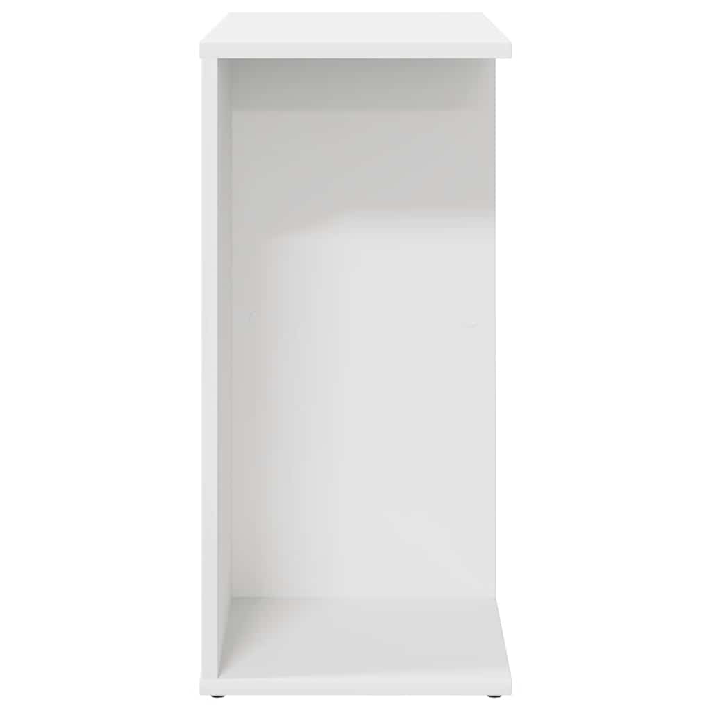 Nachtkastjes 2 st 46,5x29x61 cm bewerkt hout wit is nu te koop bij PeponiXL, paradijselijk wonen!