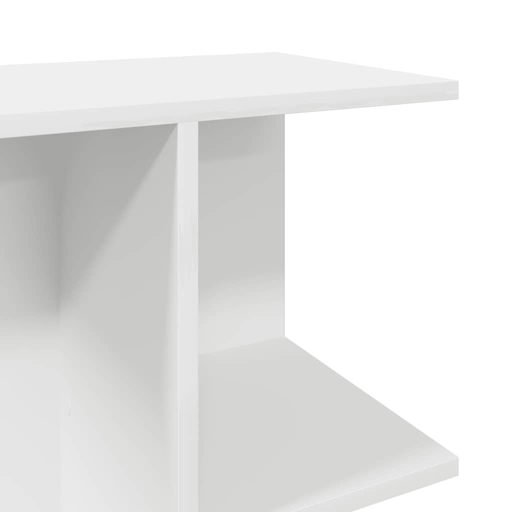 Nachtkastjes 2 st 46,5x29x61 cm bewerkt hout wit is nu te koop bij PeponiXL, paradijselijk wonen!