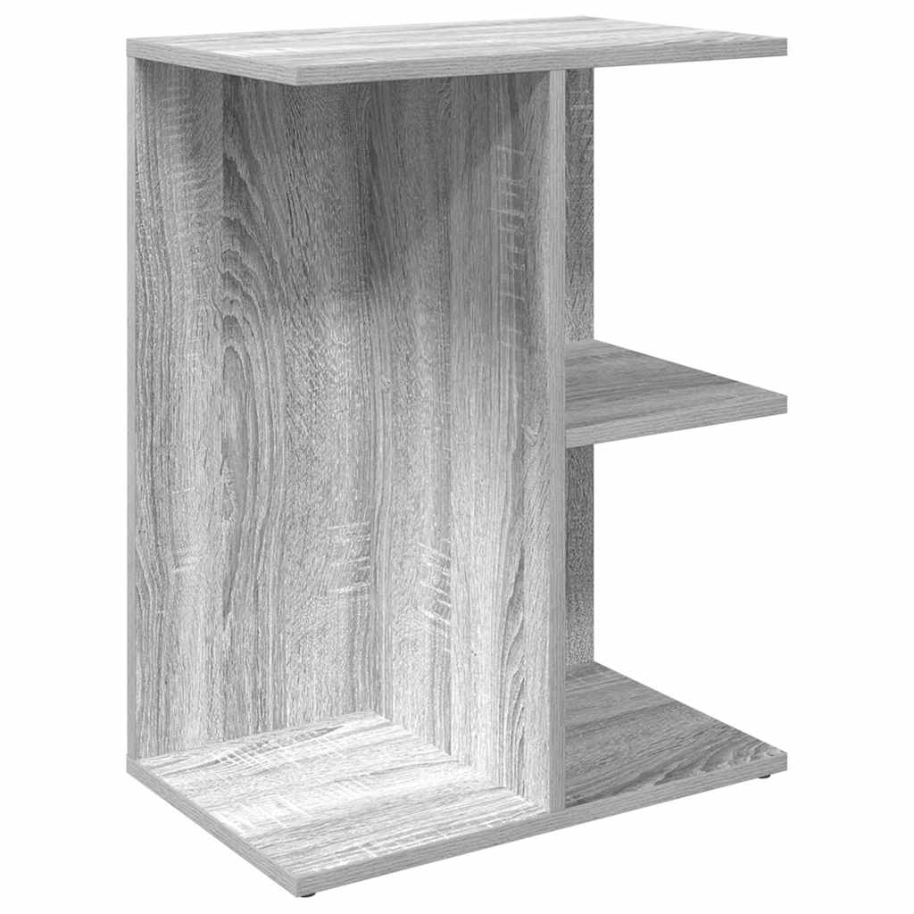 Nachtkastjes 2 st 46,5x29x61 cm bewerkt hout grijs sonoma eiken is nu te koop bij PeponiXL, paradijselijk wonen!