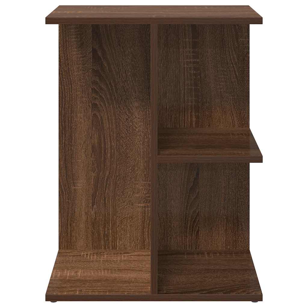 Nachtkastjes 2 st 46,5x29x61 cm bewerkt hout bruin eikenkleur is nu te koop bij PeponiXL, paradijselijk wonen!