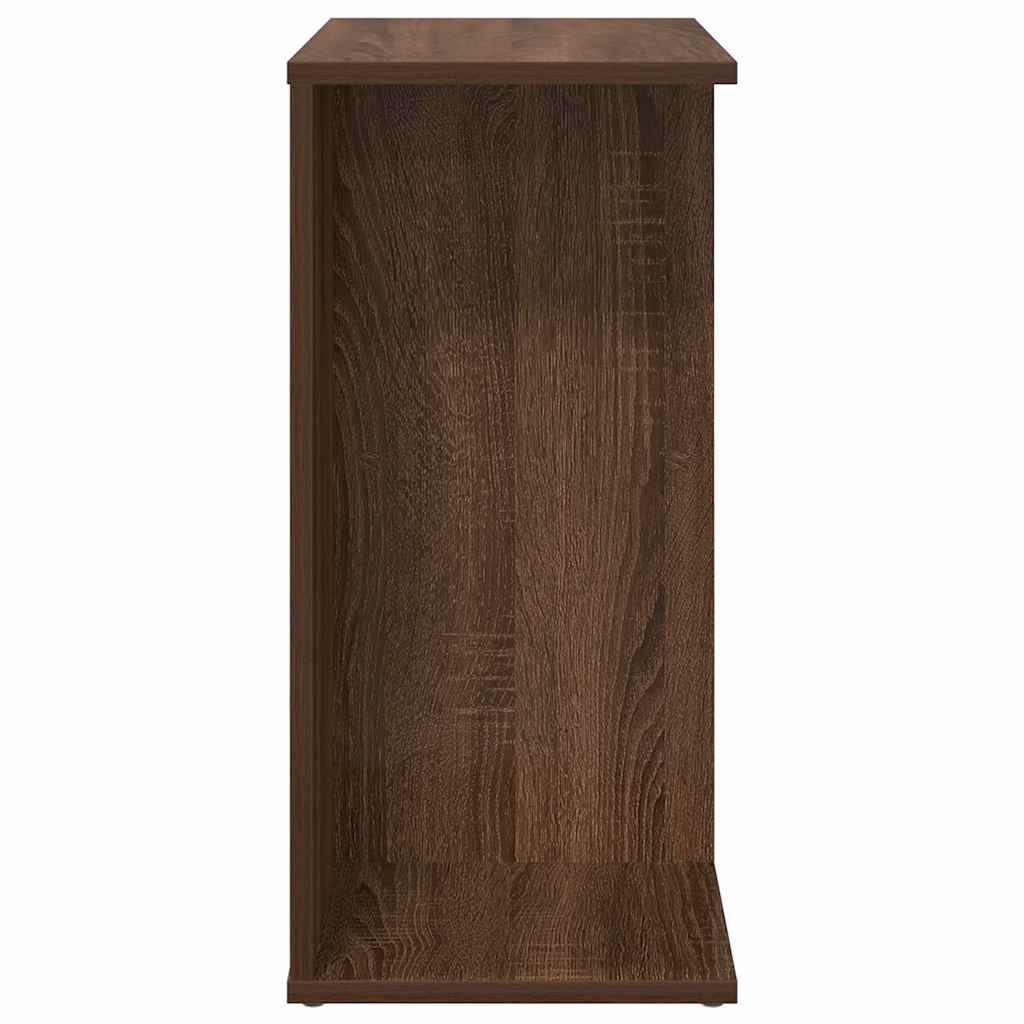 Nachtkastjes 2 st 46,5x29x61 cm bewerkt hout bruin eikenkleur is nu te koop bij PeponiXL, paradijselijk wonen!