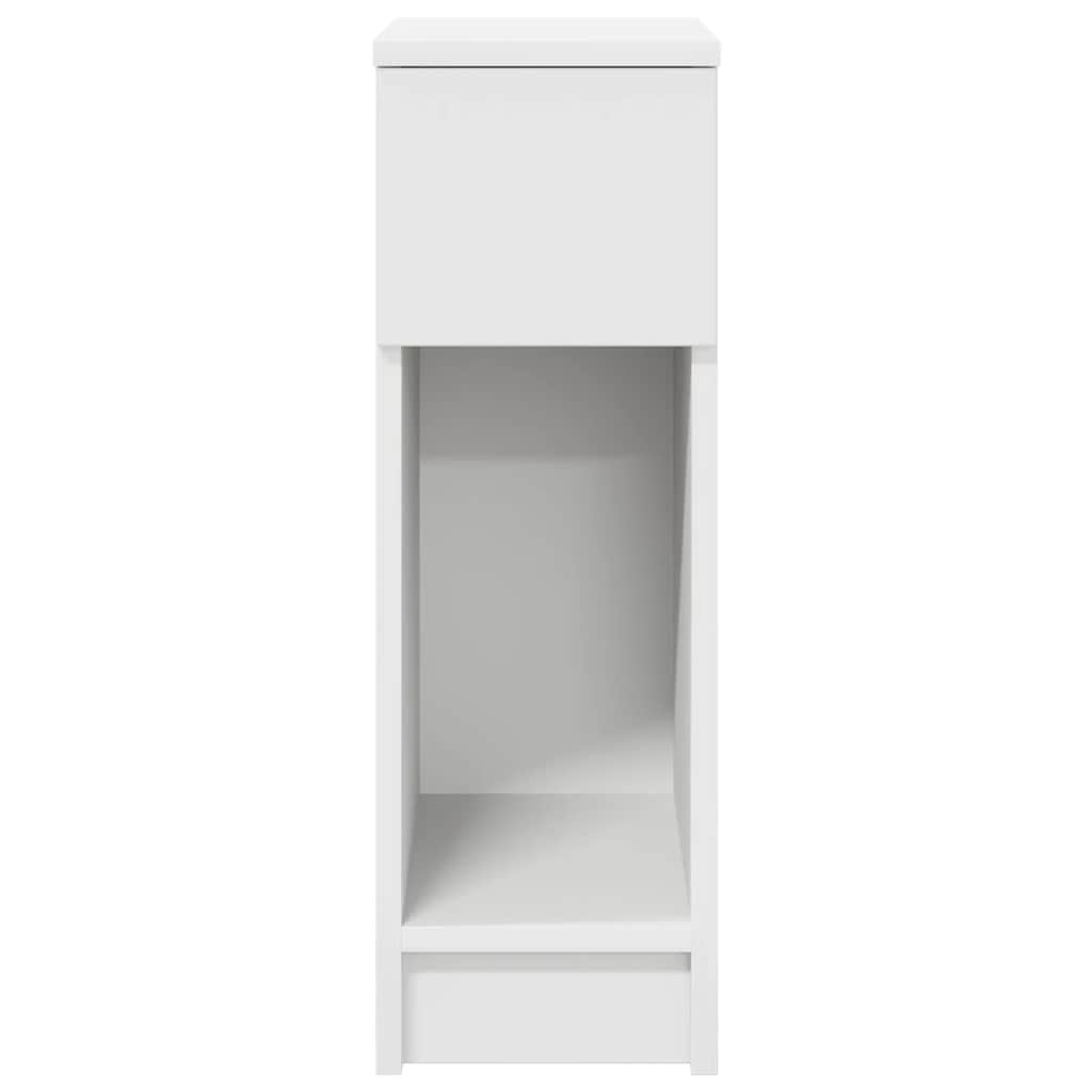 Nachtkastjes 2 st met lade 20x36x60 cm wit is nu te koop bij PeponiXL, paradijselijk wonen!