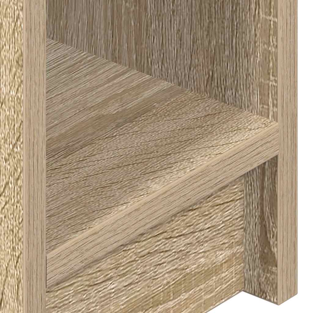 Nachtkastje met lade 20x36x60 cm sonoma eikenkleurig is nu te koop bij PeponiXL, paradijselijk wonen!