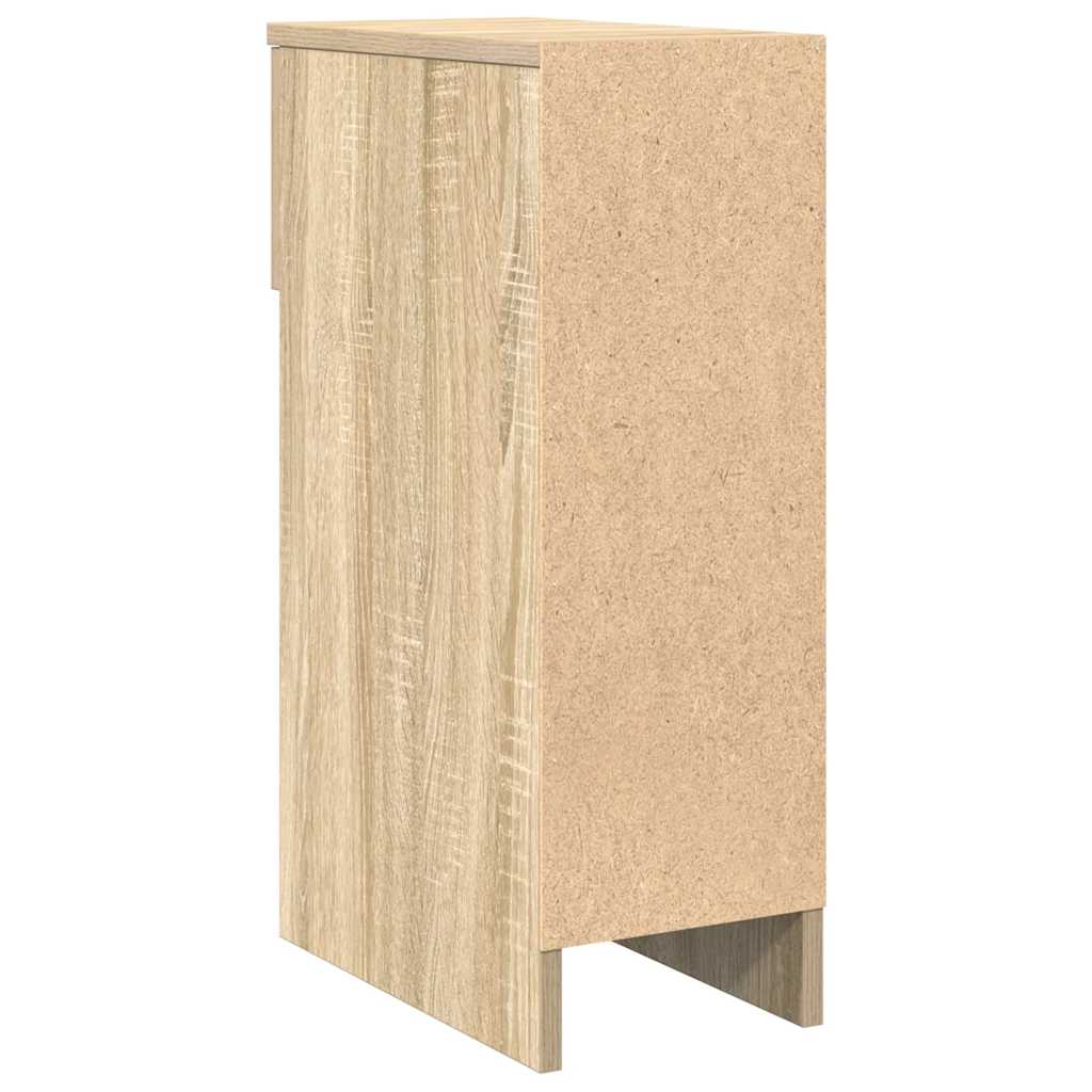 Nachtkastjes 2 st met lade 20x36x60 cm sonoma eikenkleurig is nu te koop bij PeponiXL, paradijselijk wonen!