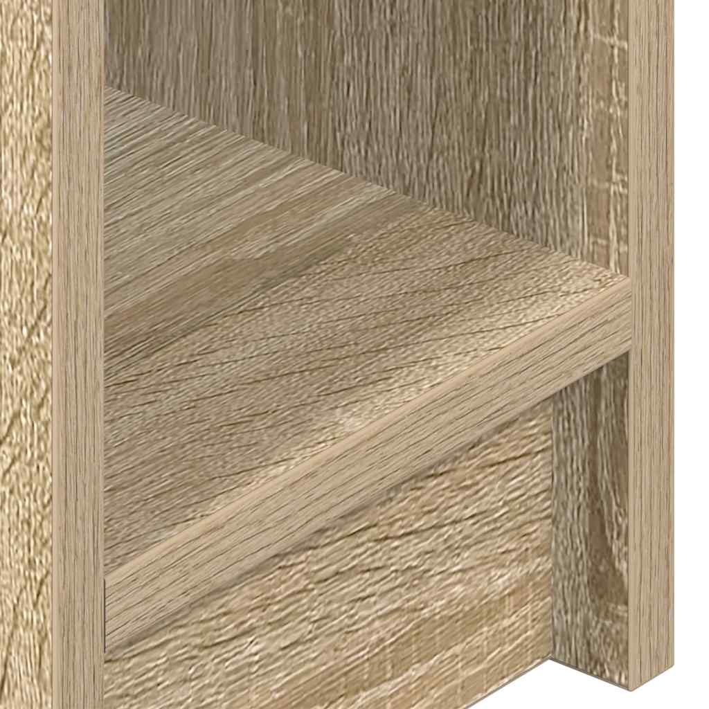 Nachtkastjes 2 st met lade 20x36x60 cm sonoma eikenkleurig is nu te koop bij PeponiXL, paradijselijk wonen!