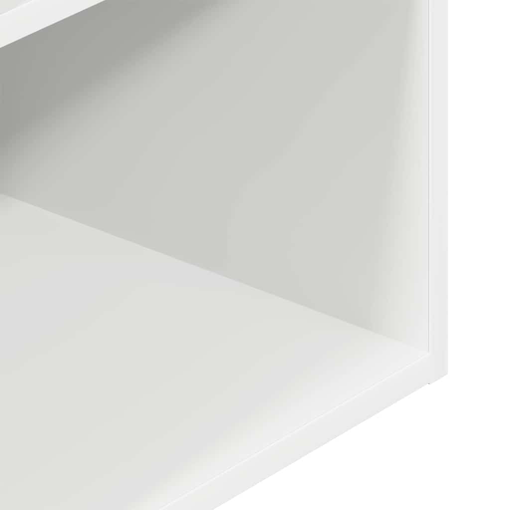 Nachtkastjes 2 st met lade 35x34x66,5 cm wit is nu te koop bij PeponiXL, paradijselijk wonen!