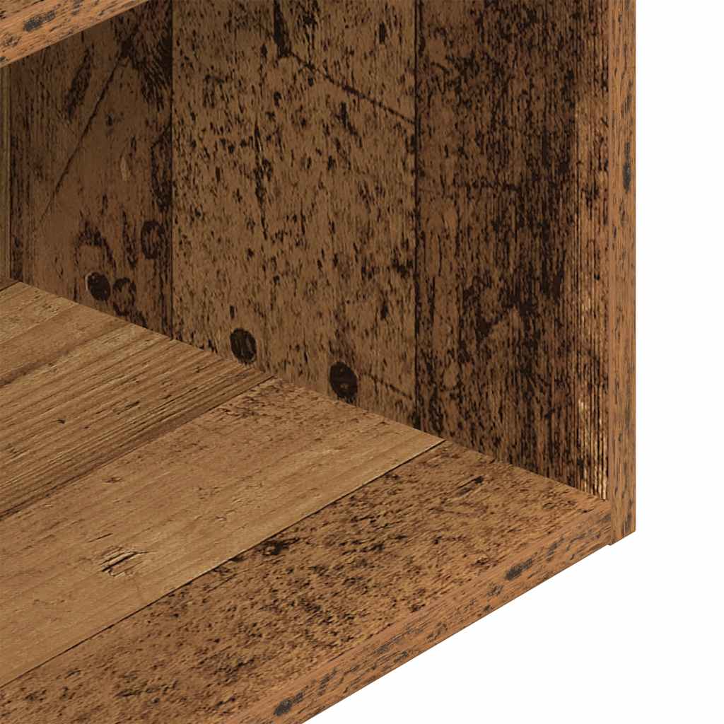 Nachtkastjes 2 st met lade 35x34x66,5 cm oud houtkleurig is nu te koop bij PeponiXL, paradijselijk wonen!