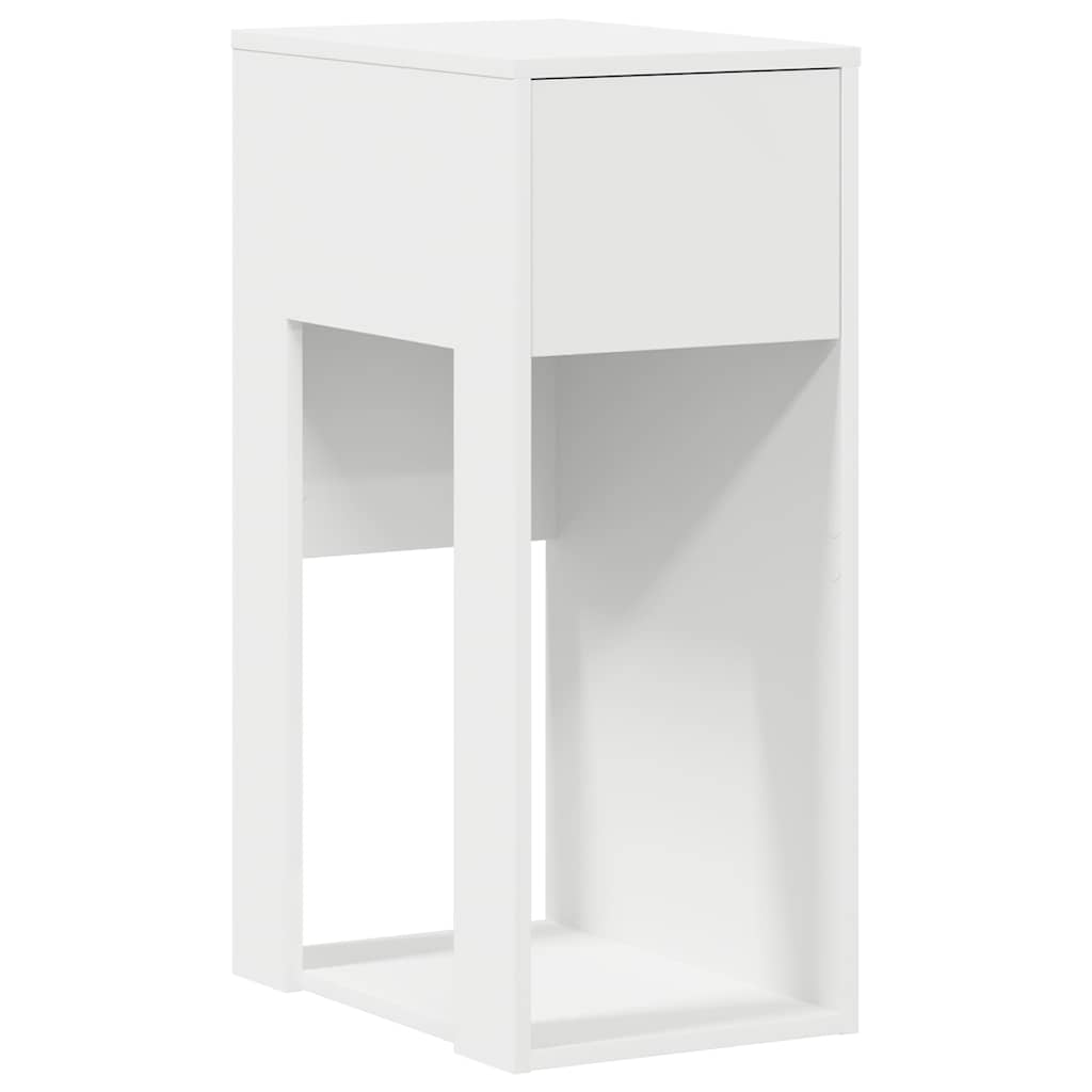 Computertorenstandaard met lade 30x44x74 cm wit is nu te koop bij PeponiXL, paradijselijk wonen!