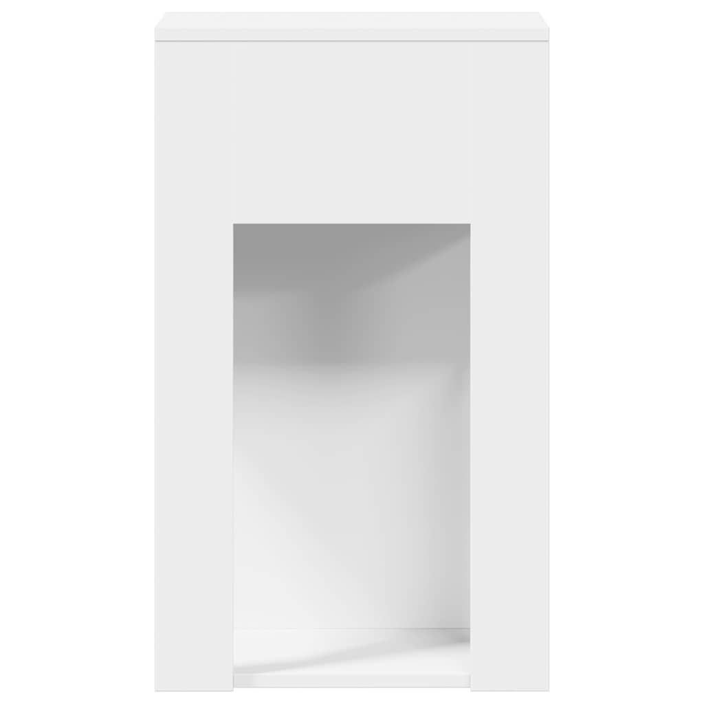 Computertorenstandaard met lade 30x44x74 cm wit is nu te koop bij PeponiXL, paradijselijk wonen!