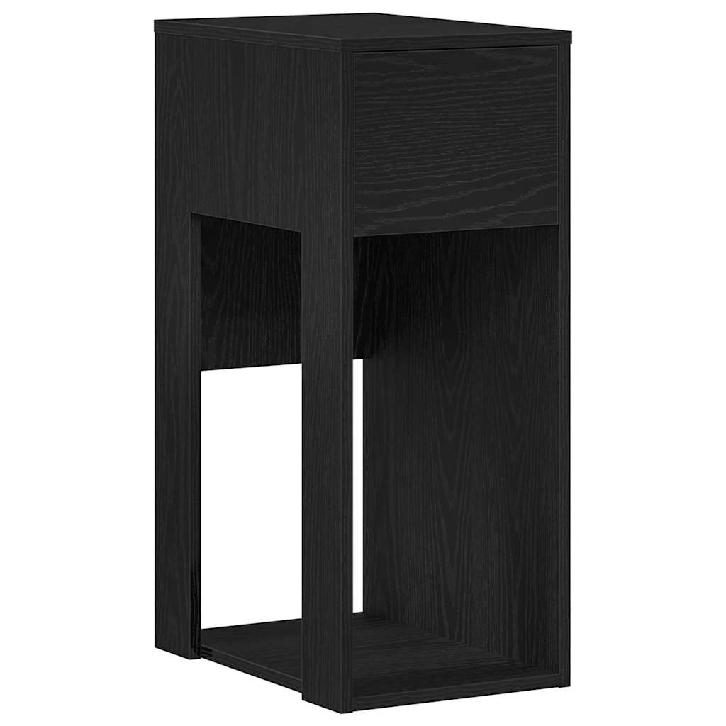 Computertorenstandaard met lade 30x44x74 cm zwart is nu te koop bij PeponiXL, paradijselijk wonen!