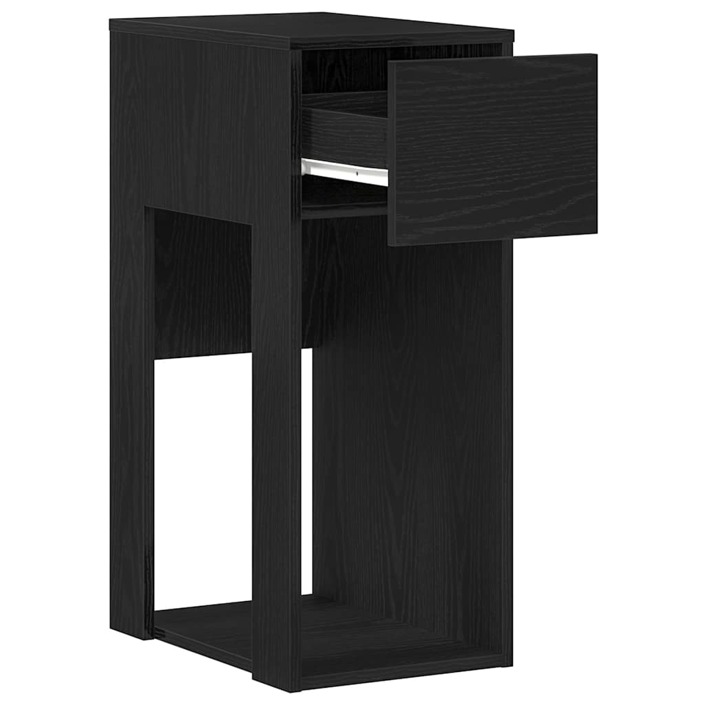 Computertorenstandaard met lade 30x44x74 cm zwart is nu te koop bij PeponiXL, paradijselijk wonen!