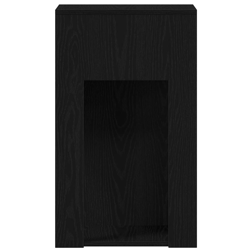 Computertorenstandaard met lade 30x44x74 cm zwart is nu te koop bij PeponiXL, paradijselijk wonen!