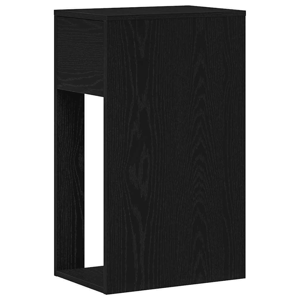 Computertorenstandaard met lade 30x44x74 cm zwart is nu te koop bij PeponiXL, paradijselijk wonen!