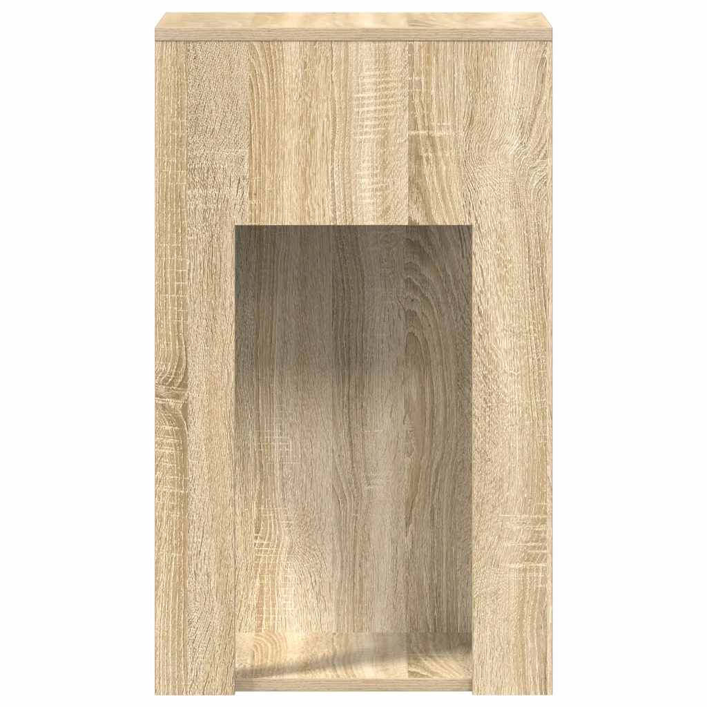 Computertorenstandaard met lade 30x44x74 cm sonoma eikenkleurig is nu te koop bij PeponiXL, paradijselijk wonen!