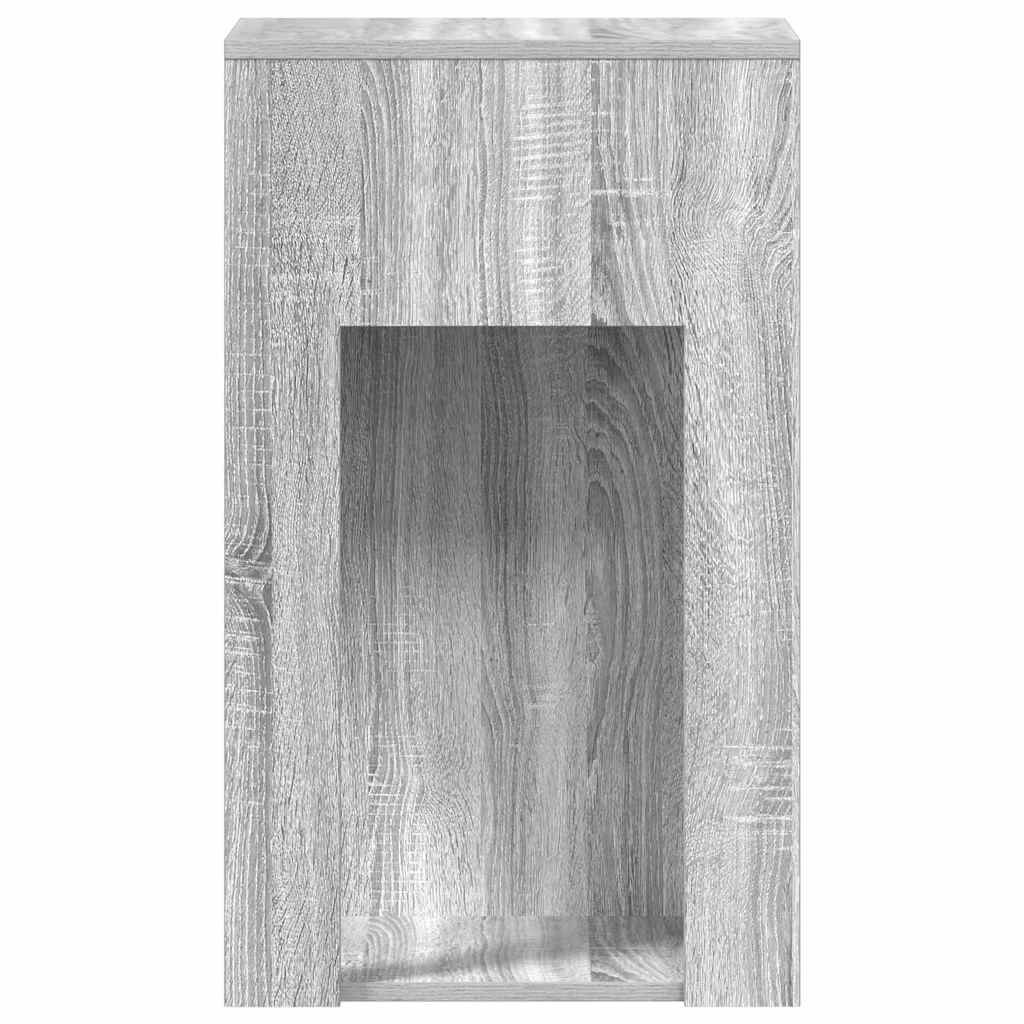 Computertorenstandaard met lade 30x44x74 cm grijs sonoma eiken is nu te koop bij PeponiXL, paradijselijk wonen!