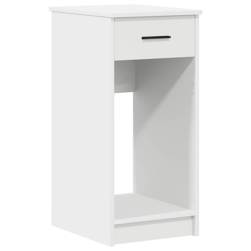 Computertorenstandaard met lade 35x45x77 cm wit is nu te koop bij PeponiXL, paradijselijk wonen!