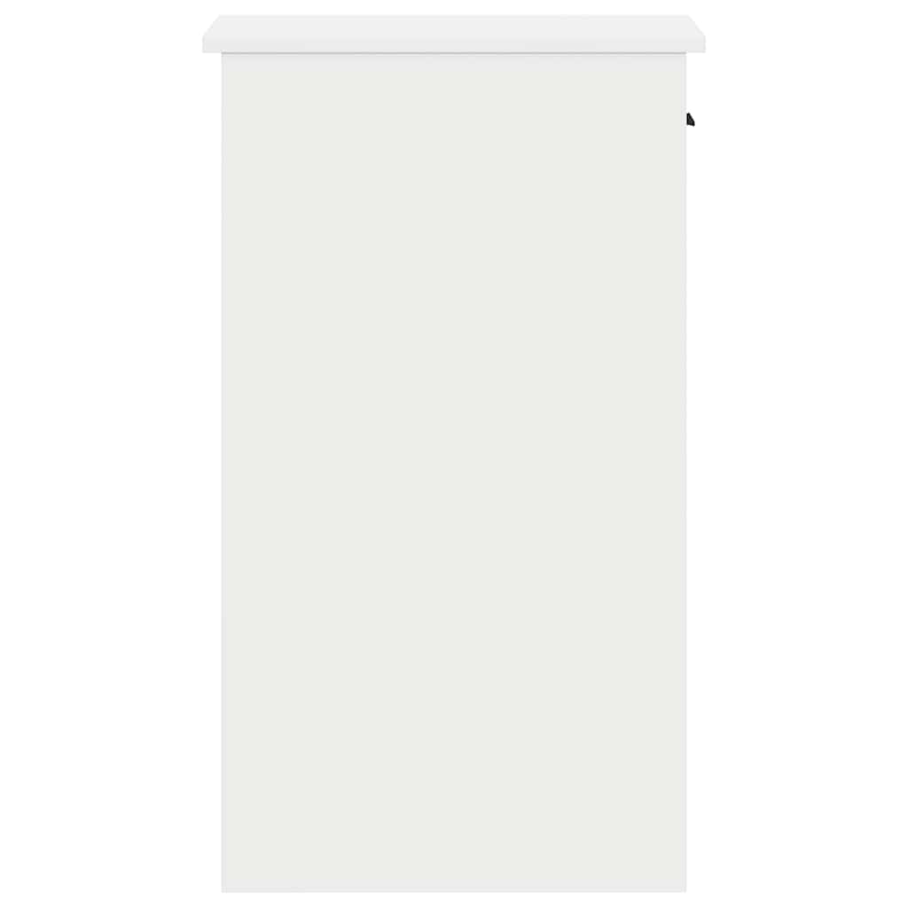 Computertorenstandaard met lade 35x45x77 cm wit is nu te koop bij PeponiXL, paradijselijk wonen!