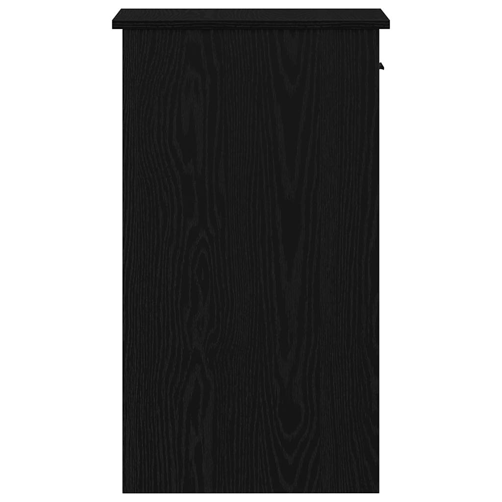 Computertorenstandaard met lade 35x45x77 cm zwart is nu te koop bij PeponiXL, paradijselijk wonen!