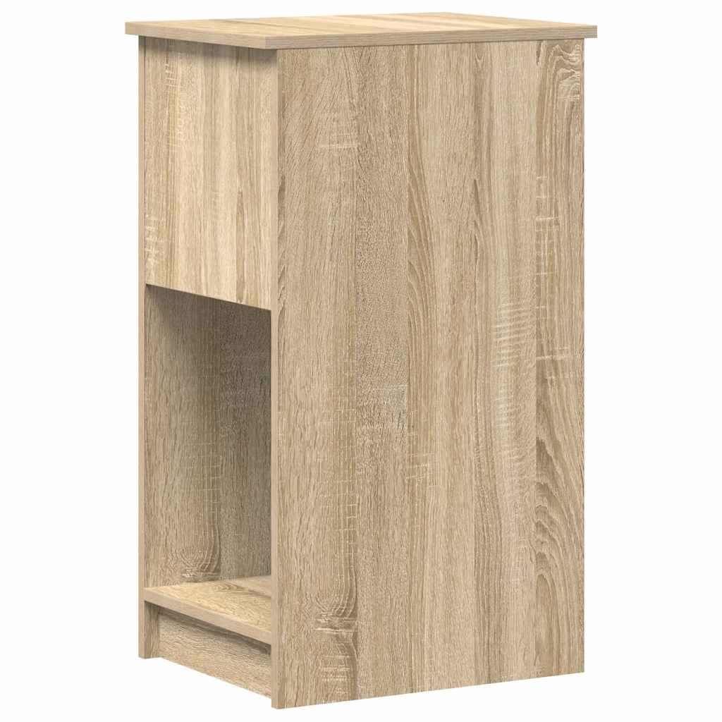 Computertorenstandaard met lade 35x45x77 cm sonoma eikenkleurig is nu te koop bij PeponiXL, paradijselijk wonen!