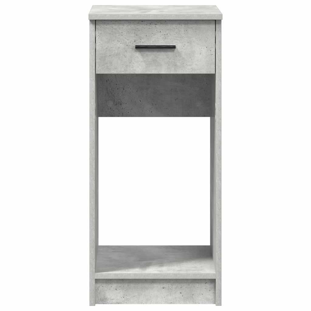 Computertorenstandaard met lade 35x45x77 cm betongrijs is nu te koop bij PeponiXL, paradijselijk wonen!