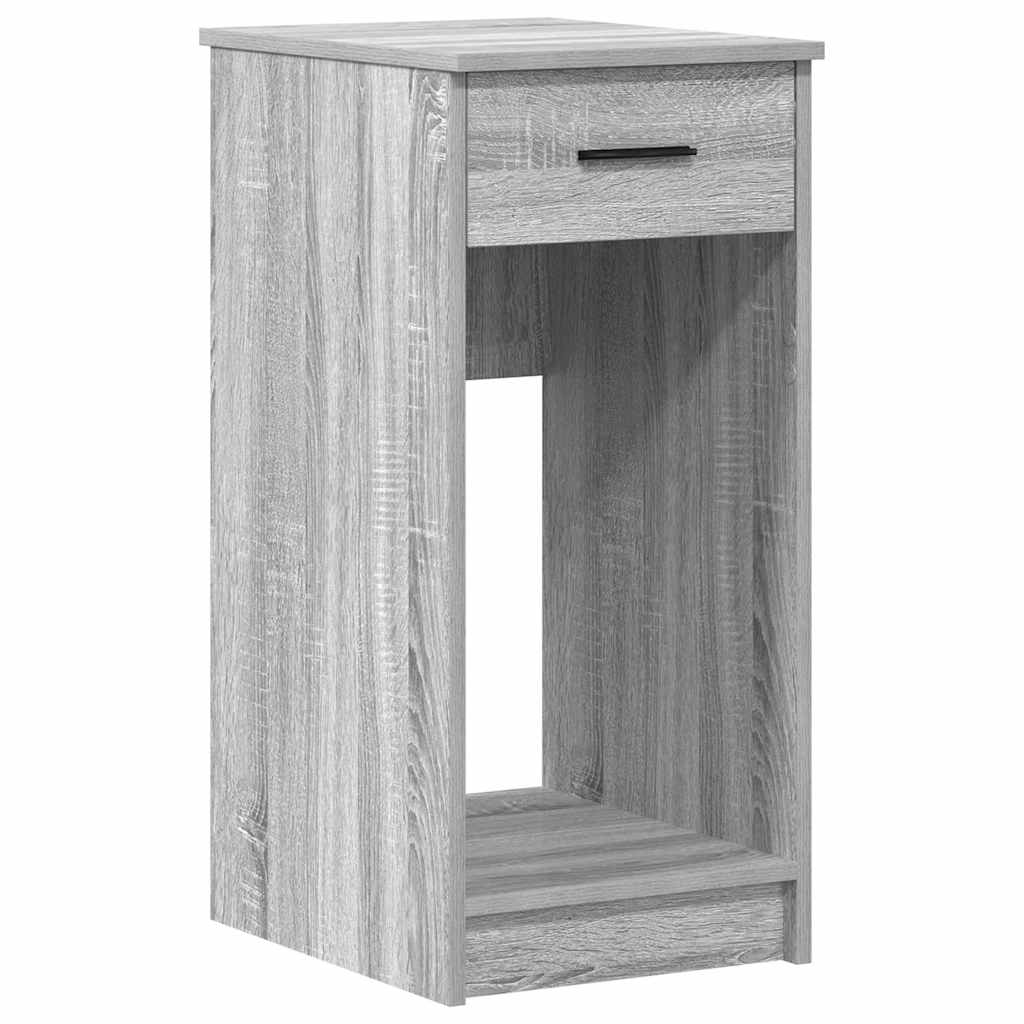 Computertorenstandaard met lade 35x45x77 cm grijs sonoma eiken is nu te koop bij PeponiXL, paradijselijk wonen!