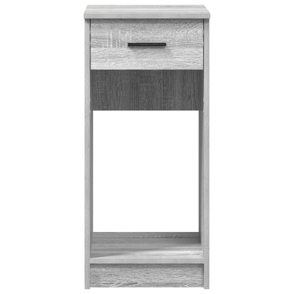 Computertorenstandaard met lade 35x45x77 cm grijs sonoma eiken is nu te koop bij PeponiXL, paradijselijk wonen!