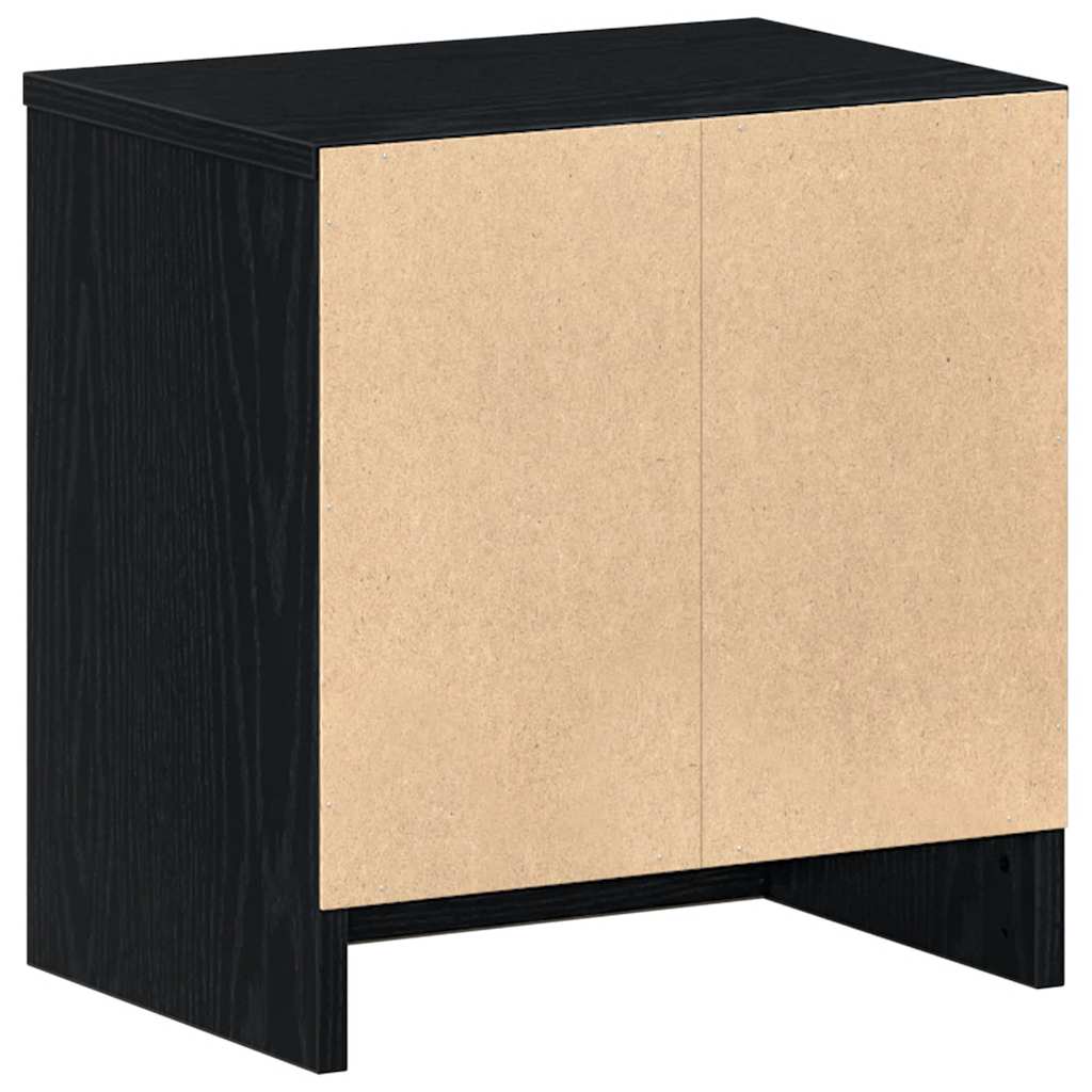 Nachtkastjes 2 st met lade 39x28x41 cm zwart is nu te koop bij PeponiXL, paradijselijk wonen!