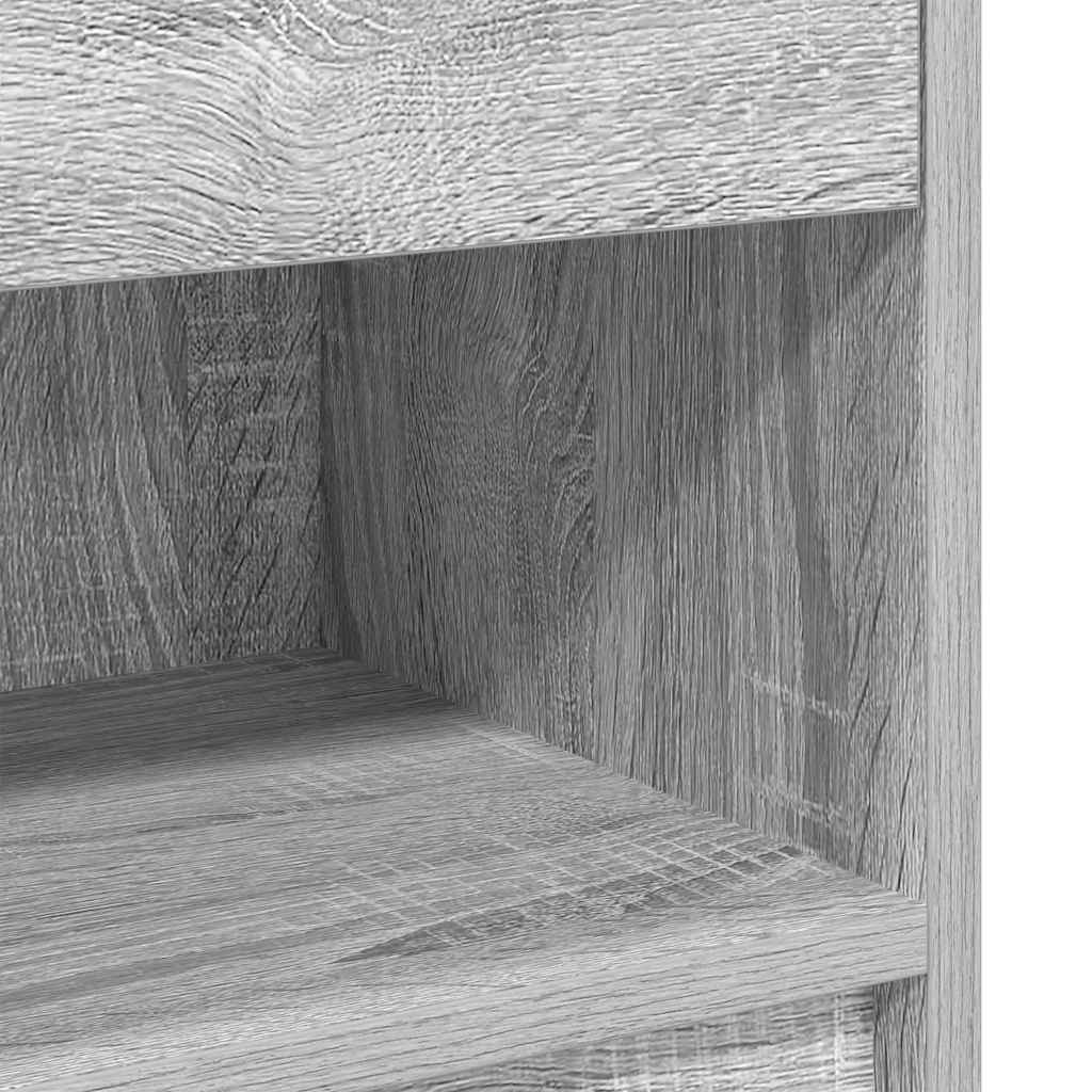 Nachtkastjes 2 st met lade 39x28x41 cm grijs sonoma eiken is nu te koop bij PeponiXL, paradijselijk wonen!