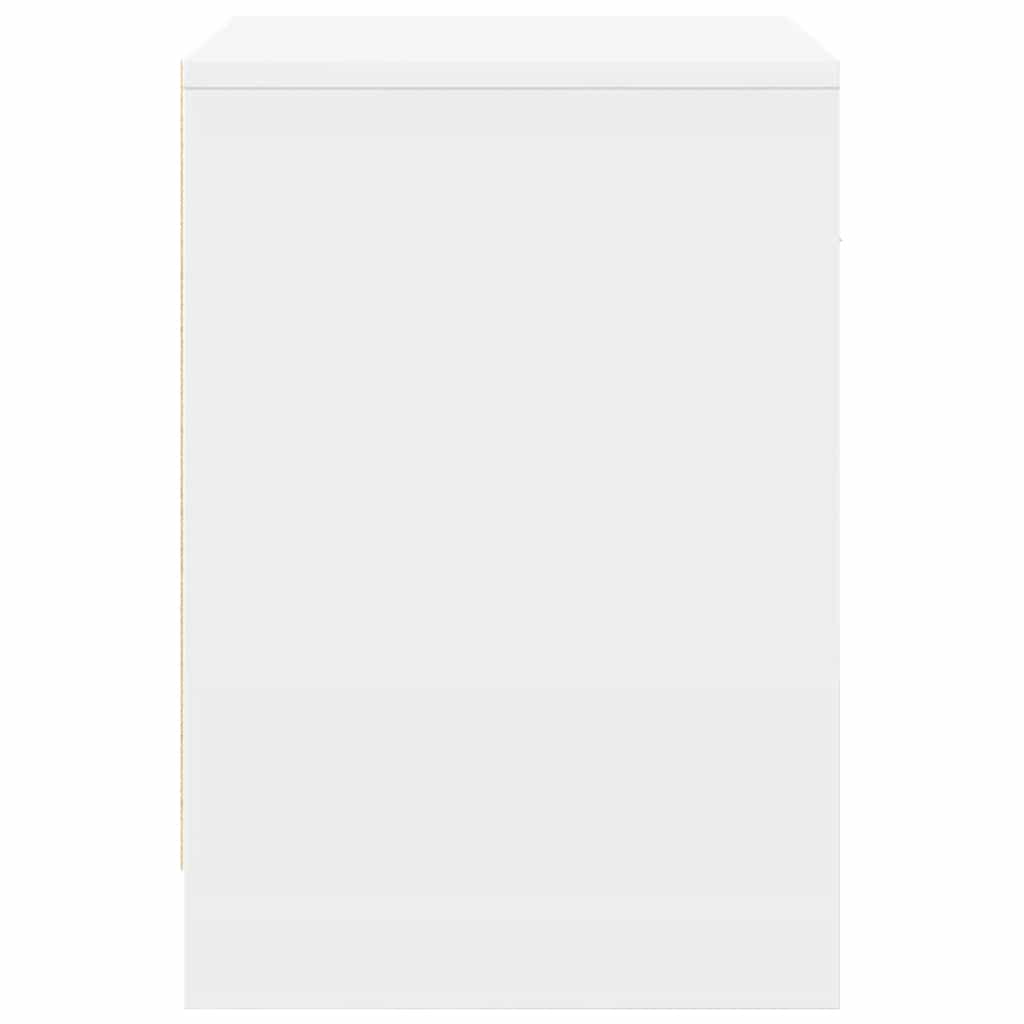 Nachtkastje met lade 40x34x50 cm wit is nu te koop bij PeponiXL, paradijselijk wonen!