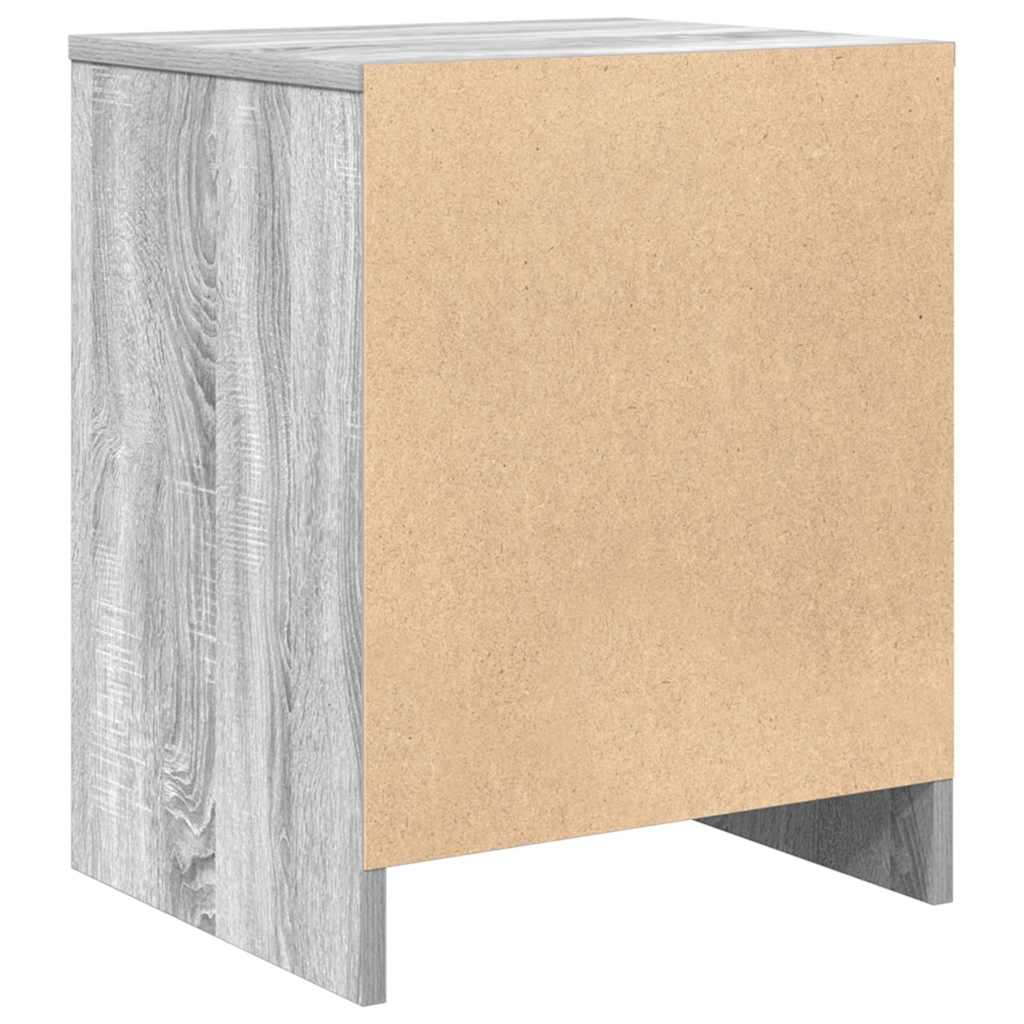 Nachtkastjes 2 st met lade 40x34x50 cm grijs sonoma eiken is nu te koop bij PeponiXL, paradijselijk wonen!