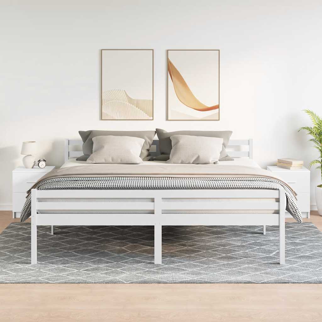 Nachtkastjes 2 st met 2 lades 40x36x50 cm wit is nu te koop bij PeponiXL, paradijselijk wonen!