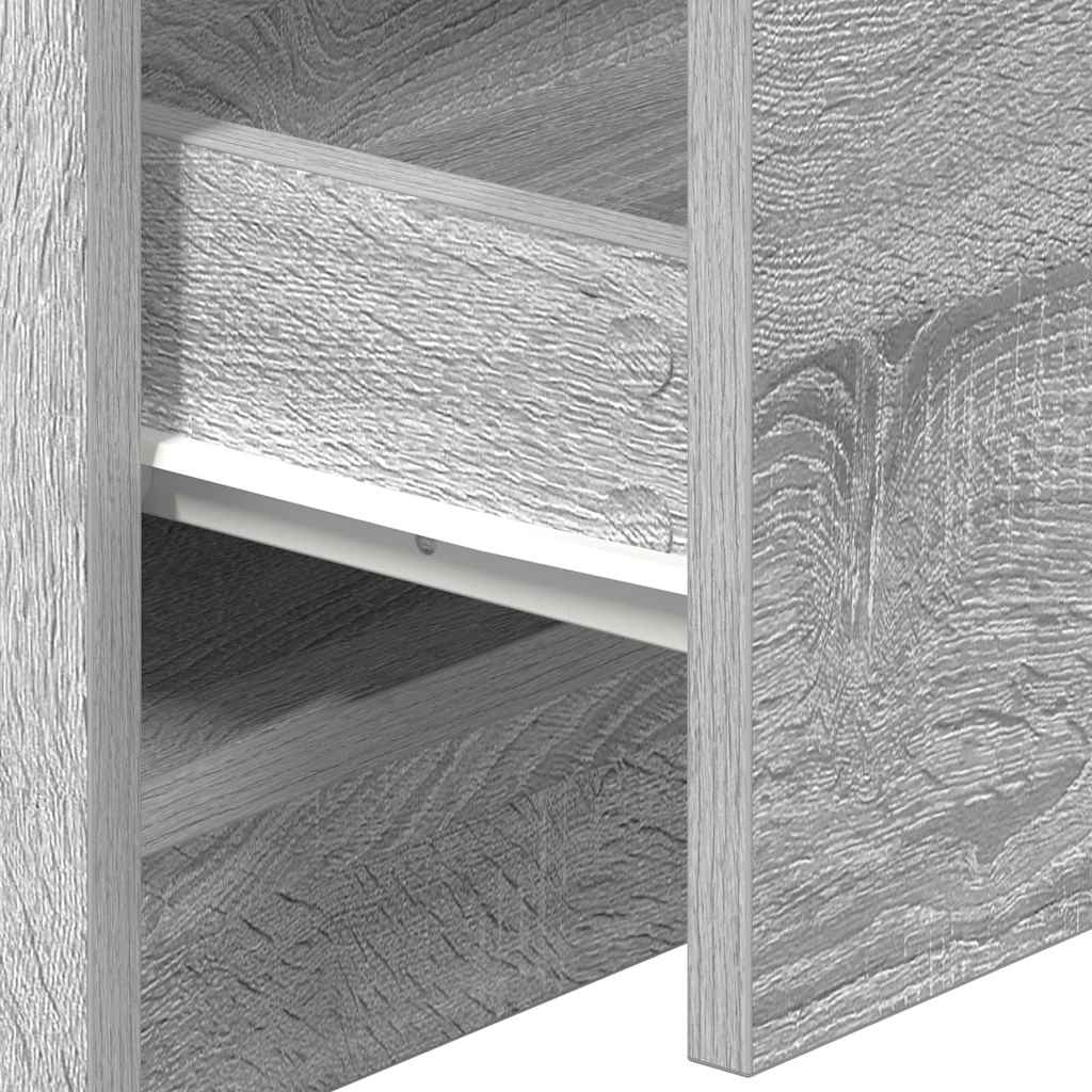 Nachtkastjes 2 st met 2 lades 40x36x50 cm grijs sonoma eiken is nu te koop bij PeponiXL, paradijselijk wonen!