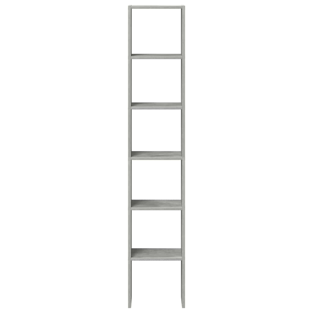 Boekenkasten 2 st stapelbaar 30x30x80cm bewerkt hout betongrijs is nu te koop bij PeponiXL, paradijselijk wonen!