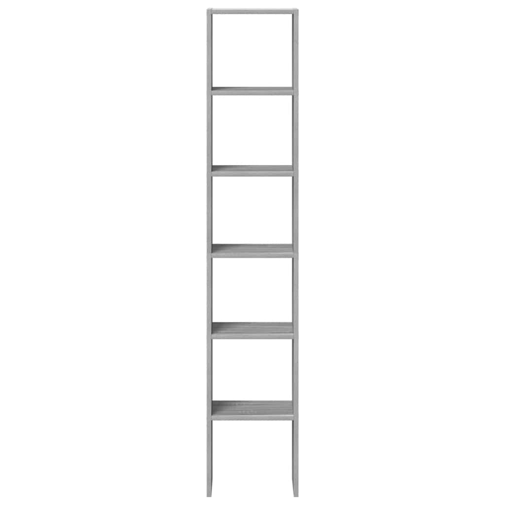 Boekenkasten 2 st 30x30x80 cm bewerkt hout grijs sonoma eiken is nu te koop bij PeponiXL, paradijselijk wonen!