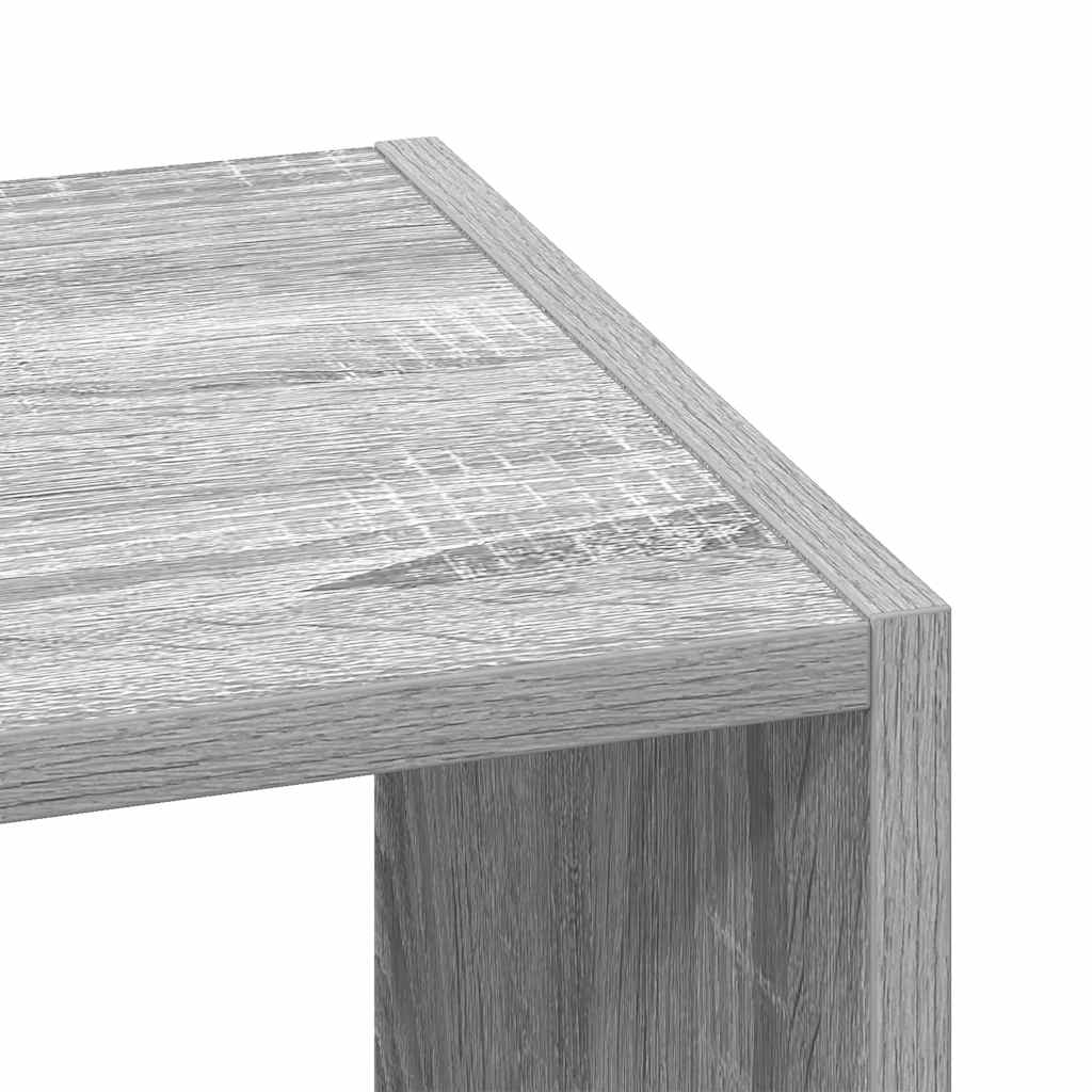 Boekenkasten 2 st 30x30x80 cm bewerkt hout grijs sonoma eiken is nu te koop bij PeponiXL, paradijselijk wonen!